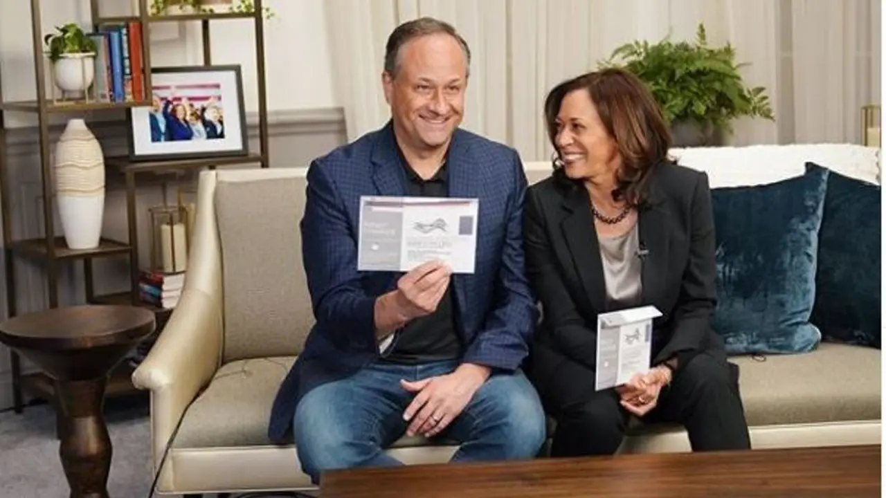 Douglas Emhoff dan Kamala Harris