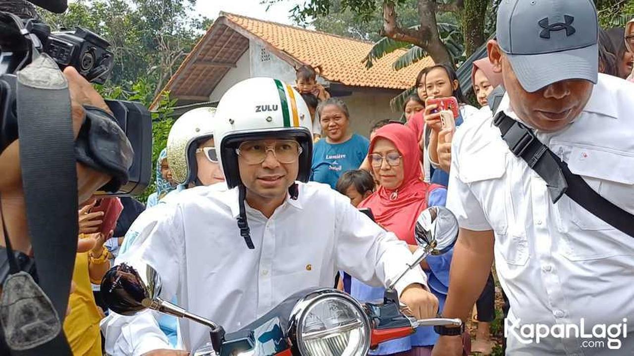 Ikutan Nyoblos, Raffi Ahmad dan Nagita Slavina Naik Vespa ke TPS