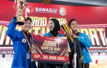 Mahasiswa UIN Jakarta Juarai Kompetisi Debat Bawaslu RI, Buktikan Keunggulan Hukum Pemilu