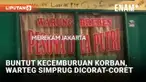 Warteg Selamat dari Kebakaran Simprug Dicoret Korban Kebakaran yang Kecewa
