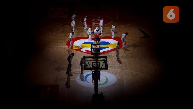 Foto: 100 Ribuan Dapat Pemandangan Sekeren Ini? Berikut Sensasi Menonton Laga Piala Dunia FIBA 2023 dari Kategori