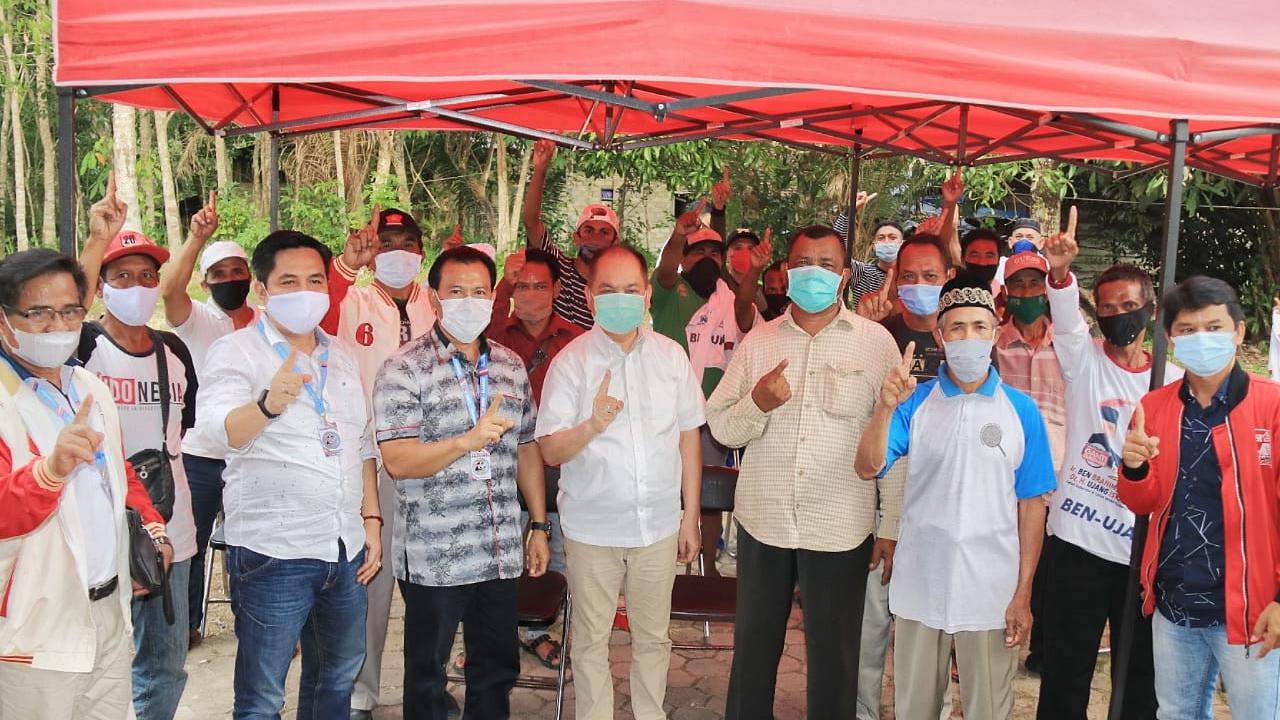 Petani karet di Desa Turan Amis, Kabupaten Barito Timur