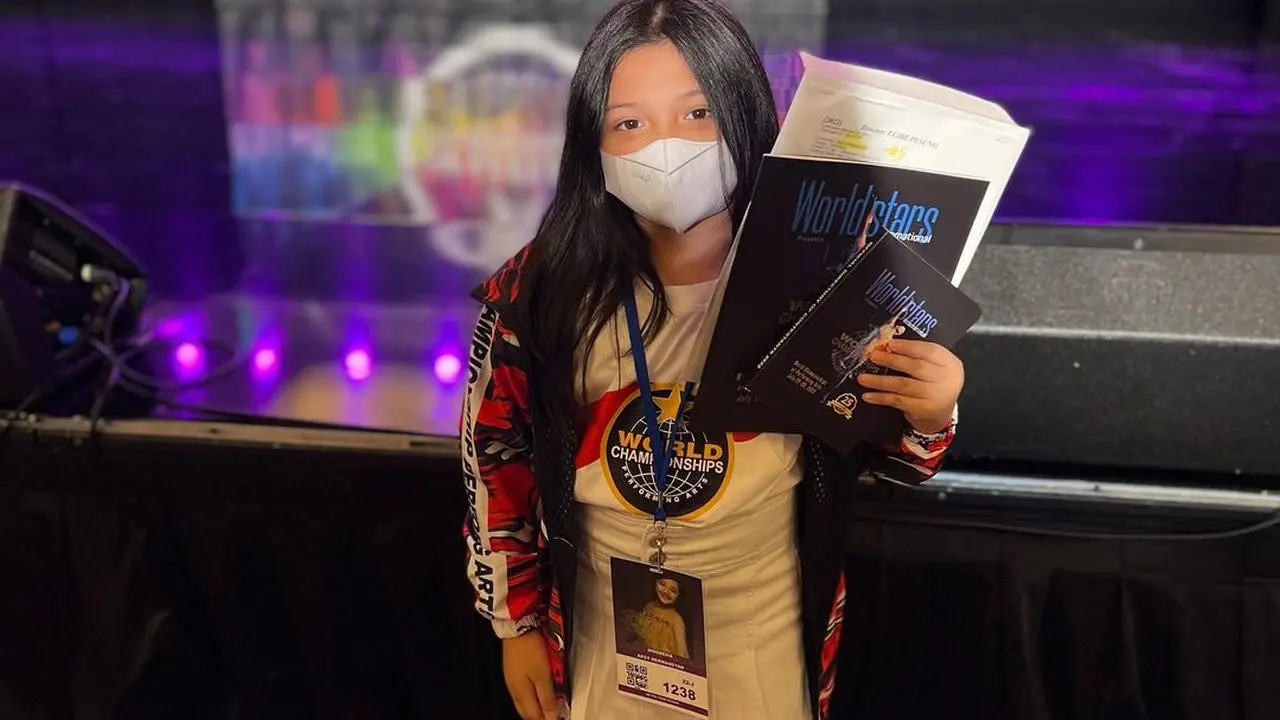Arsy Hermansyah bersiap mengikuti lomba World Championships of Performing Arts di Los Angeles. Ia meminta doa agar bisa melaju hingga final nanti. (Foto: Instagram/@ashanty_ash)