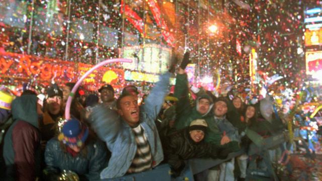 Potret Kemeriahan Malam Tahun Baru di Times Square, New York