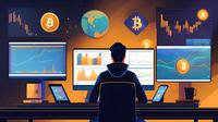 Ilustrasi harga kripto (Foto By AI)