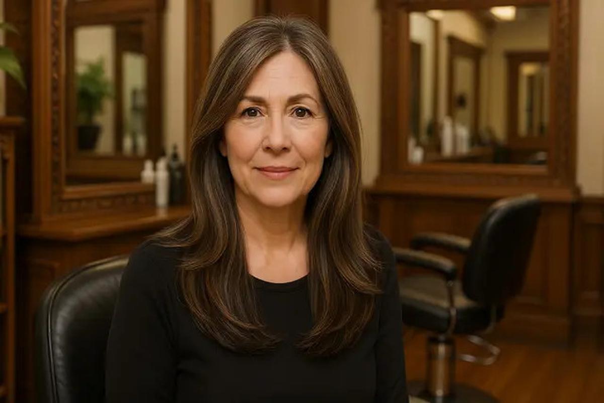 9 Tren Warna Rambut Ash Brown untuk Ibu-Ibu Usia 50 Tahun ke Atas