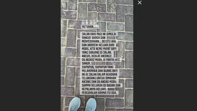Nana Mirdad dan Andrew White Syok Temukan Jasad Bayi yang Sudah Tak Bernyawa di Jalanan