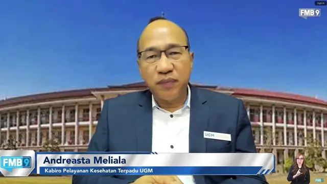 Kepala Biro Pelayanan Kesehatan Terpadu Universitas Gadjah Mada (UGM), Andreasta Meliala