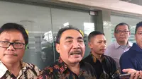 LPSK tawarkan perlindungan ke ahli IT Hermansyah dan Istri, di RSPAD Gatot Subroto, Jakarta, Selasa (11/7/2017). (Liputan6.com/Muhammad Radityo Priyasmoro)