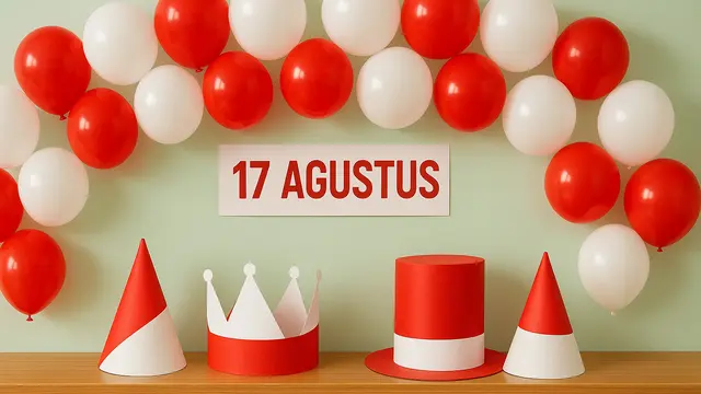 Dekorasi Kelas 17 Agustus yang Unik dan Mudah