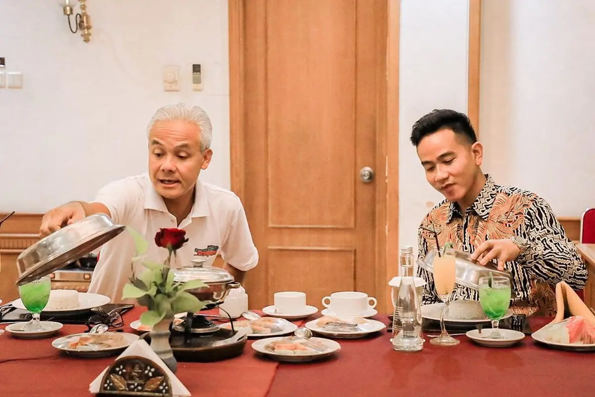 Ganjar Pranowo dan Gibran Rakabuming