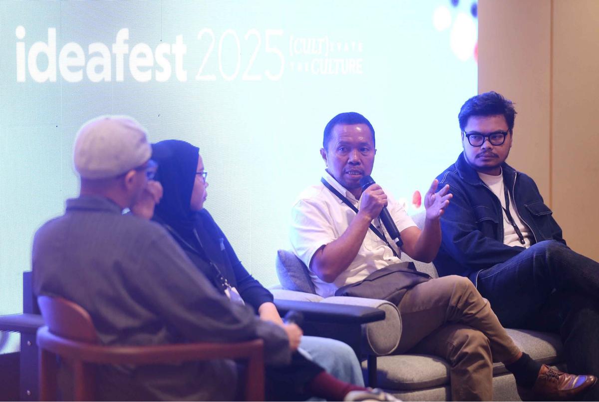 FOTO: CCO KLY Wenseslaus Manggut Kupas Arah Baru Media Digital di IdeaFest 2025