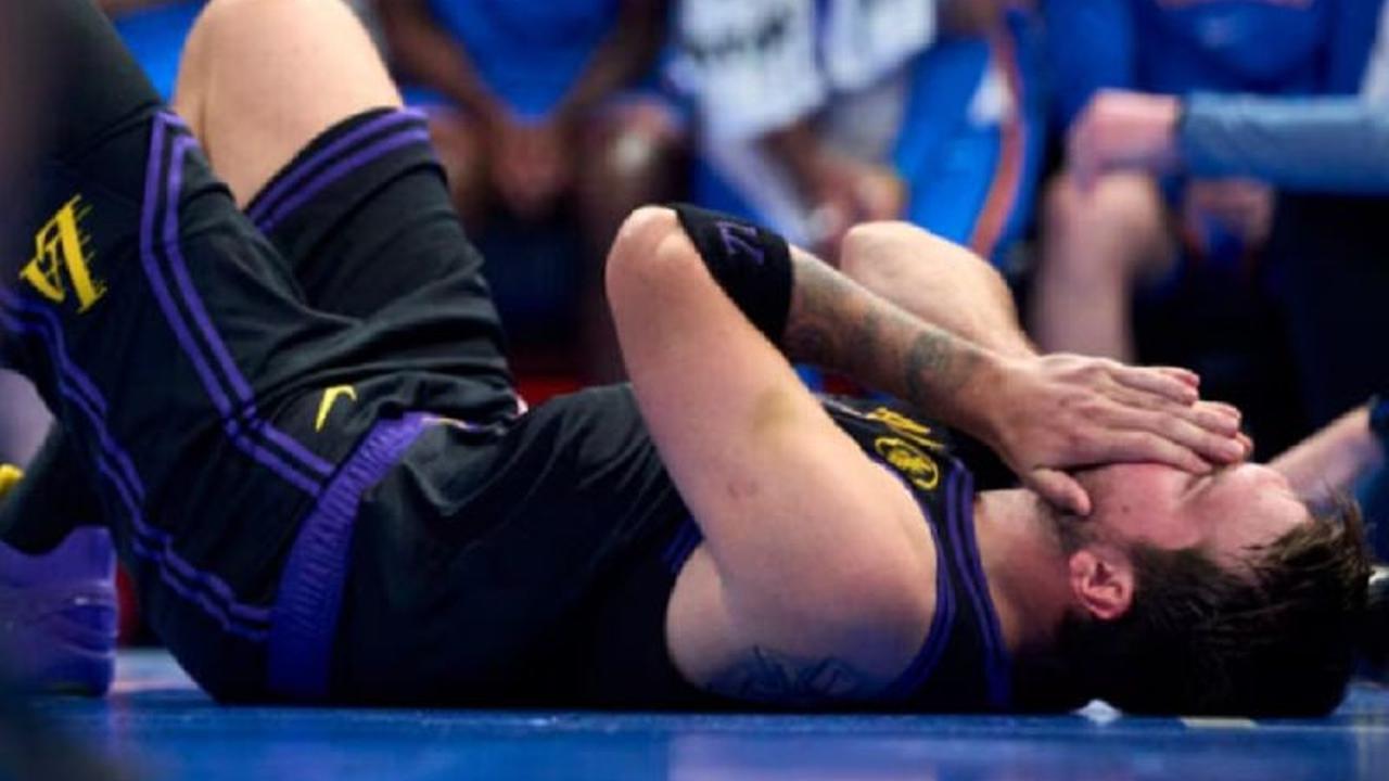 Cedera Hamstring Doncic Hantui Lakers Jelang Playoff NBA 2026