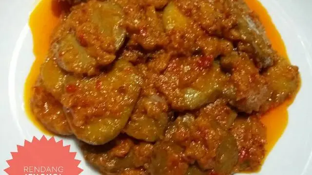 resep rendang jengkol/cookpad