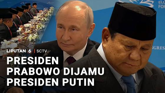 Presiden Prabowo Dijamu Putin