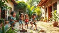350 Caption Masa Kecil yang Bikin Nostalgia dan Kangen