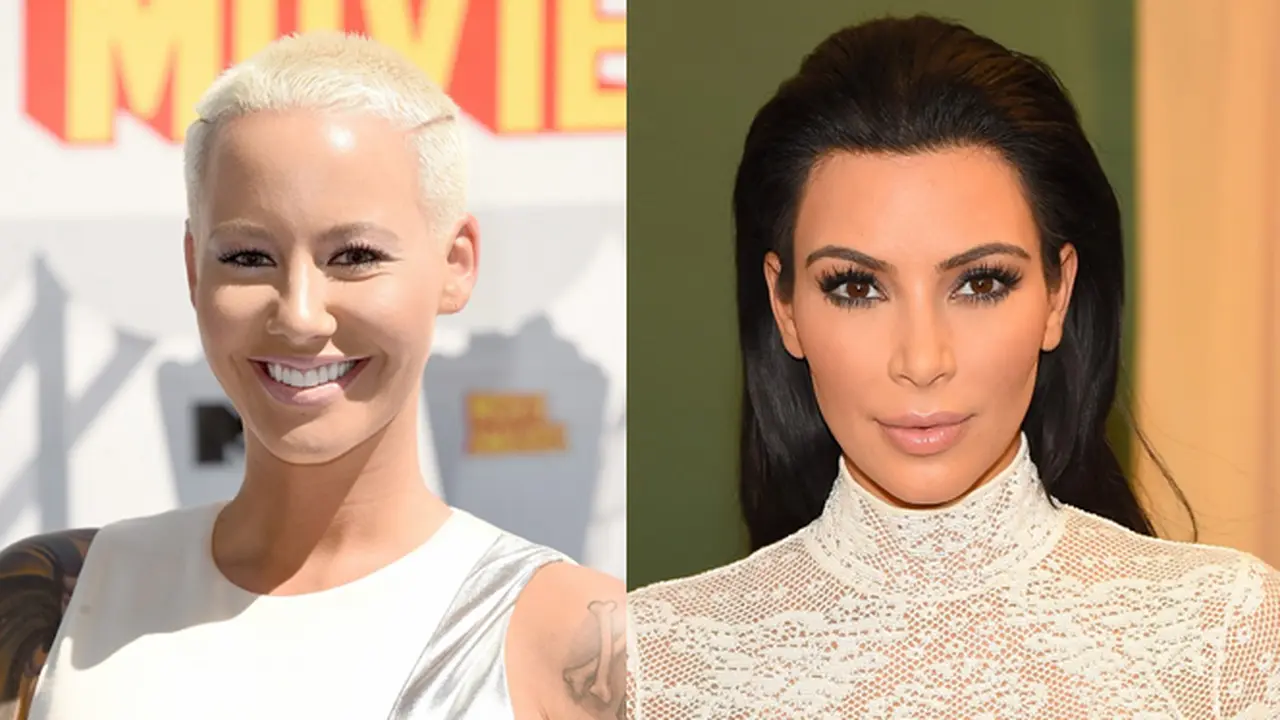 Amber Rose dan Kim Kardashian