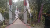Viral Jembatan Gantung Pongpet Pangandaran Ambruk, TNI AD Beri Penjelasan