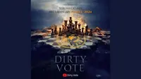 Poster Film Dirty Vote, Sumber: X (@DirtyVote).