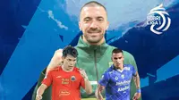 BRI Liga 1 - Ryo Matsumura, Dusan Stevanovic, Alberto Rodriguez (Bola.com/Adreanus Titus)