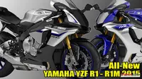 Ini Nih Banderol Harga Yamaha R1 dan R1M 2015