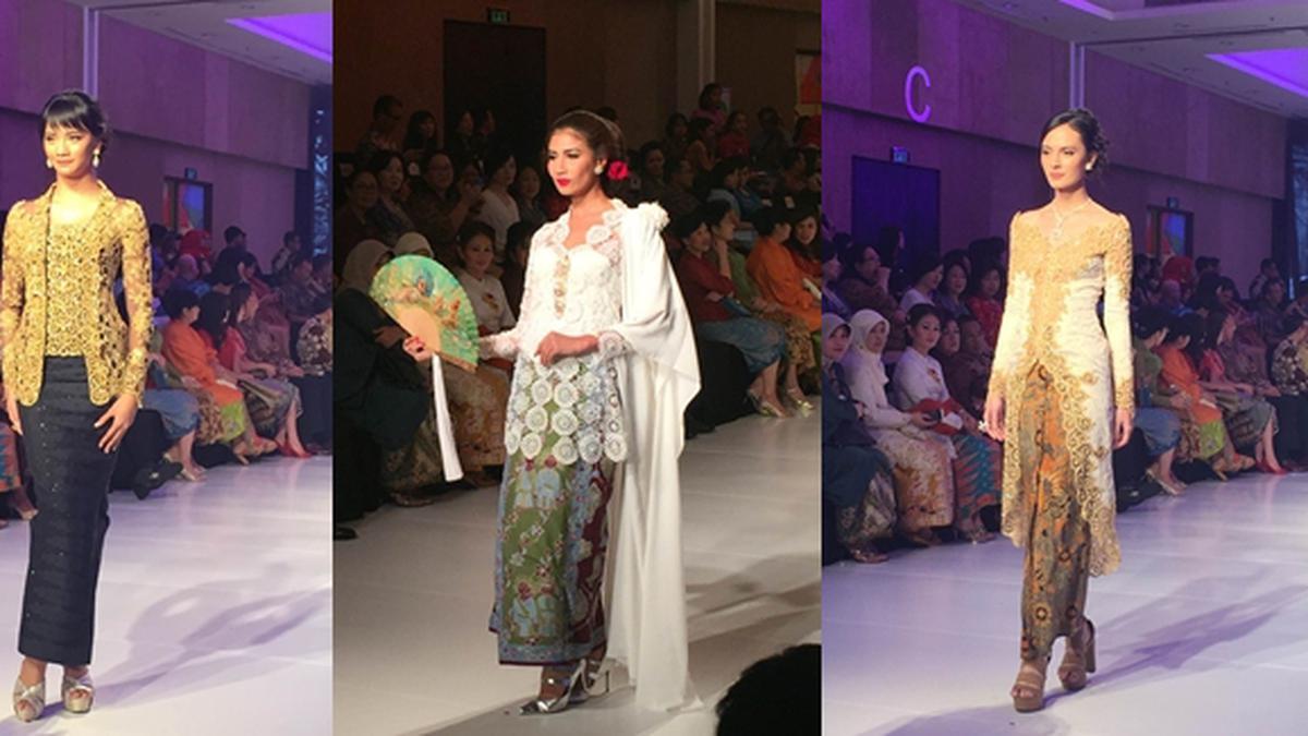 Cantiknya Kebaya Nusantara Desainer Indonesia Mengawali Pembukaan ...