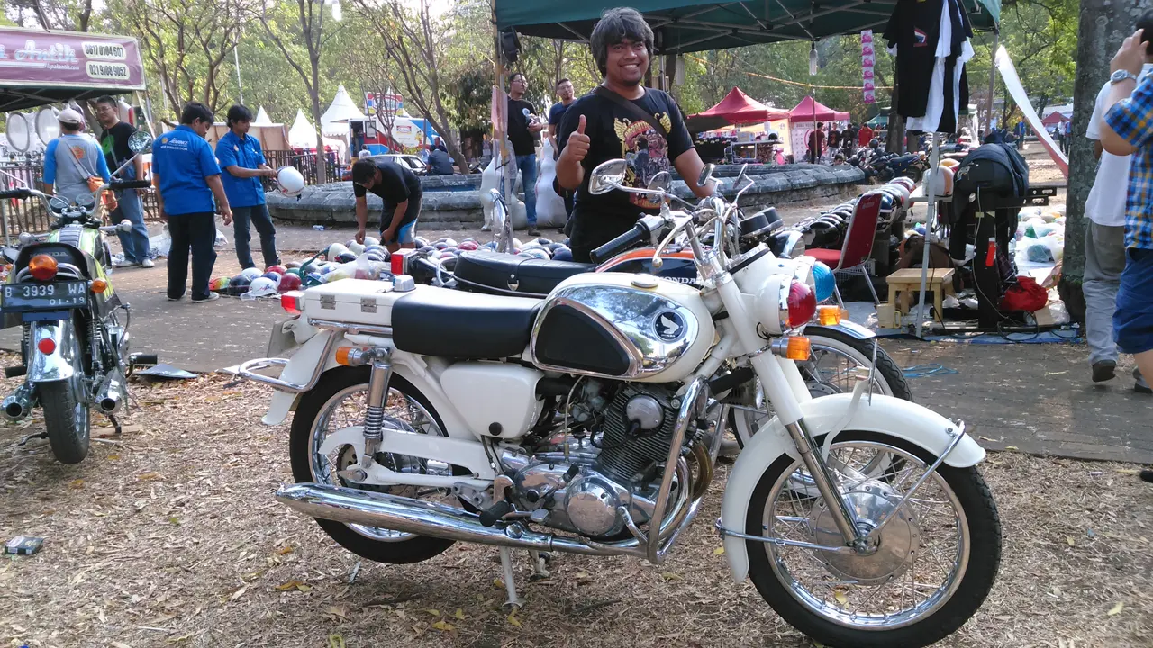 Cuma 2 di Jakarta, Honda C77 Jadi Tunggangan Resimen Cakrabirawa 