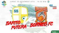 Liga 1 2018 Barito Putera Vs Pusamania Borneo FC (Bola.com/Adreanus Titus)
