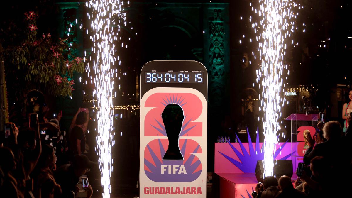 Meksiko Rayakan Hitung Mundur Piala Dunia 2026
