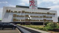 Gedung DPR/MPR di Jalan Jenderal Gatot Subroto, Jakarta. (Liputan6.com/Devira Prastiwi)