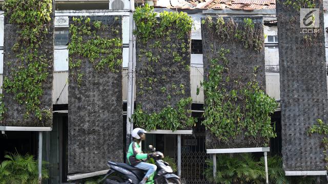 Tak Terawat Taman Vertikal Tugu Tani Akan Diubah Sesuai