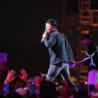 Ariel NOAH di panggung Gempita 2020 (Adrian Putra/Fimela.com)
