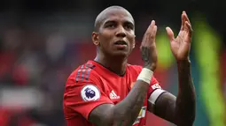 Ashley Young (48 gol) - Young menjadi salah satu bek sayap yang produktif mencetak gol saat bersama Manchester United. Pemain asal Inggris ini menjadi bek pencetak gol terbanyak di Premier League. (AFP/Paul Ellis)