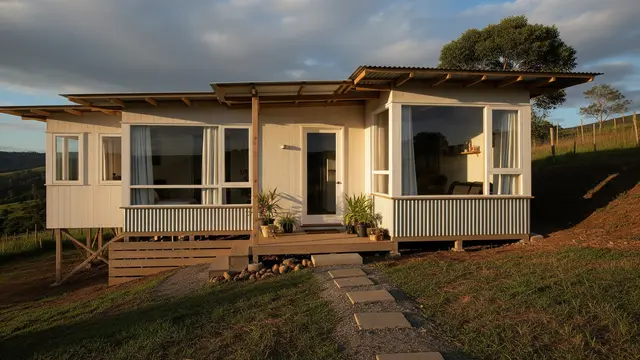 Inspirasi Rumah Minimalis Kecil di Kampung dengan Lahan Tidak Rata/Gemini AI
