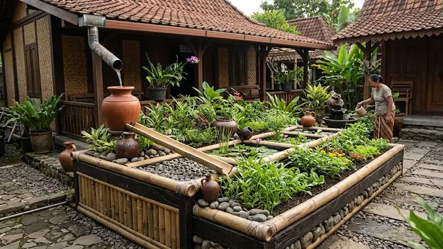 Ide Dekorasi Bedengan Tanaman