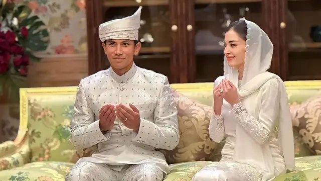 Gaya Serasi Ayu Ting-Ting-Muhammad Fardhana di Hari Tunangan, Disebut Sebagai Anisha Rosnah-Pangeran Mateen Versi Lokal