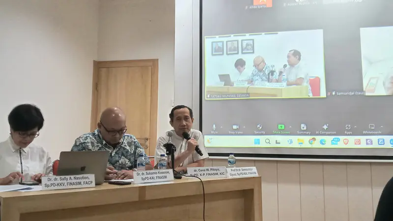 Konferensi Pers Pembaruan Rekomendasi Jadwal Imunisasi Dewasa Tahun 2024 oleh Perhimpunan Dokter Spesialis Penyakit Dalam Indonesia (PAPDI)
