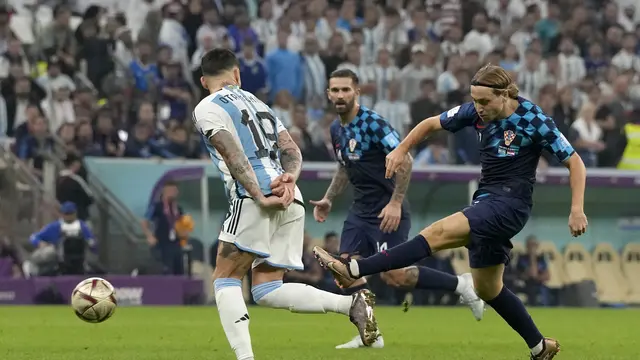 Argentina Lolos ke Final Piala Dunia 2022 Usai Taklukkan Kroasia