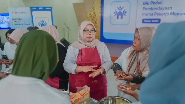 BRI Peduli Bekali Purna Pekerja Migran di Cirebon dengan Pelatihan Kewirausahaan untuk Perkuat Ekonomi