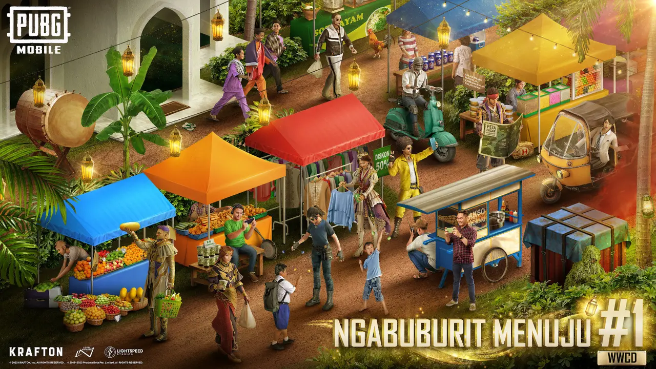 Game PUBG Mobile membagi-bagikan THR