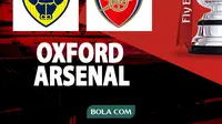 Prediksi Piala FA - Oxford vs Arsenal (Bola.com/Decika Fatmawaty)