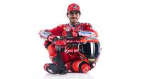 Pembalap Ducati, Pecco Bagnaia saat launching tim untuk MotoGP 2023. (Ducati)
