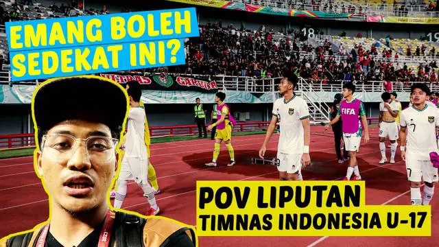Berita video vlog reporter Bola.com, Abdul Aziz, yang memberikan pengalaman lebih saat liputan Timnas Indonesia U-17 vs Timnas Maroko U-17 di laga terakhir Grup A Piala Dunia U-17 2023.