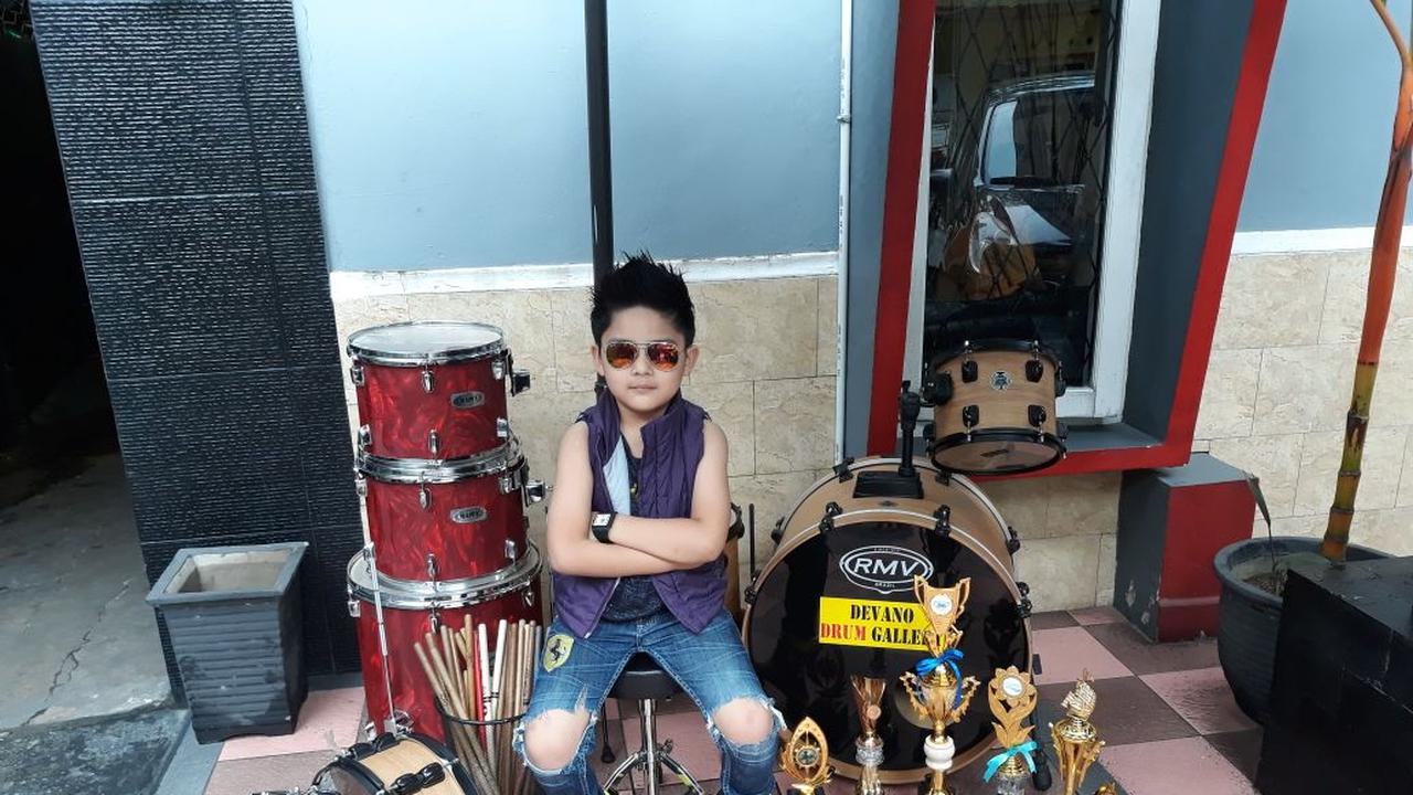 Drummer Cilik Devano Gabriel