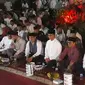 Anies Pukul Beduk dan Tradisi Bawa Rantang di Malam Takbiran Jaksel. (Liputan6.com/Delvira Hutabarat)