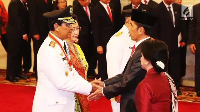 Presiden Jokowi Lantik Gubernur dan Wakil Gubernur DIY