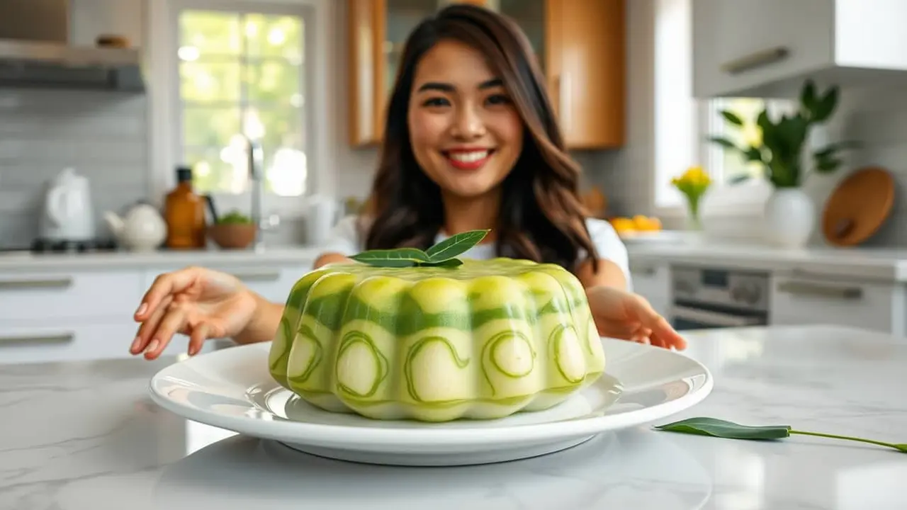 resep puding lumut