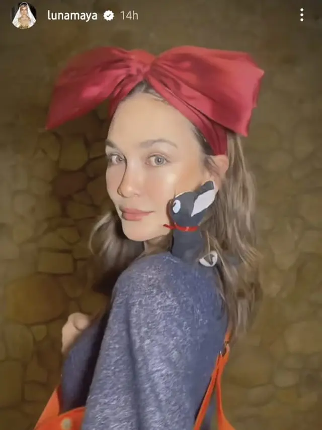 Kostum Halloween 2023 Luna Maya. (Instagram/ lunamaya)