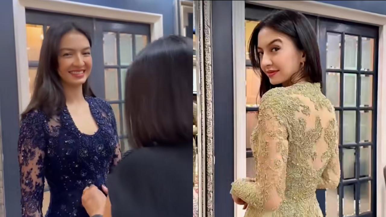 Raline Shah Fitting Baju Kebaya