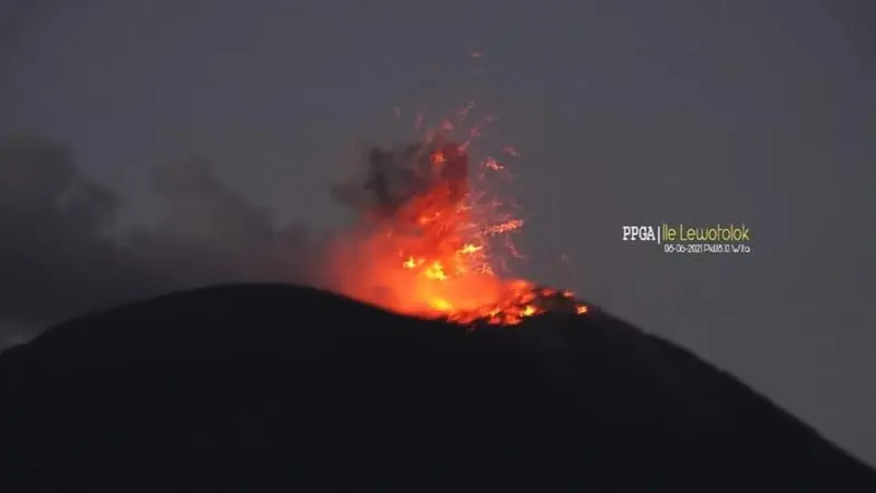 PPGA Ile Lewotolok di Kabupaten Lembata,Nusa Tenggara Timur (NTT) . Foto Istimewa